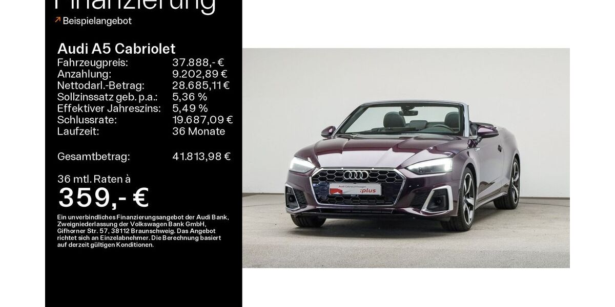 Audi A5 15.750 km 37.888 &euro; Mühlheim 63165
