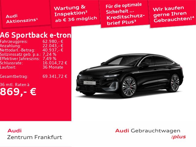 Audi A6 e-tron 11.116 km 62.980 &euro; Frankfurt am Main 60326