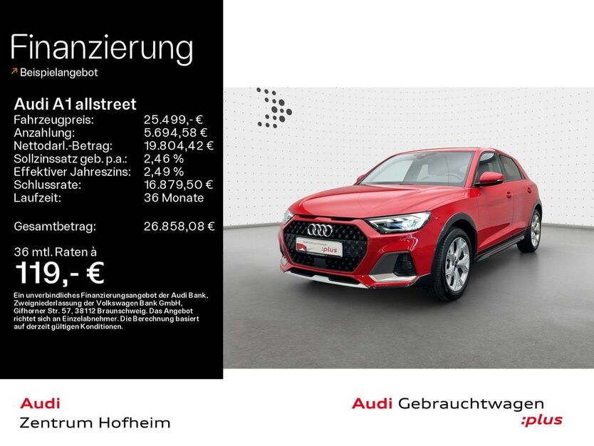 Audi A1 6.461 km 25.499 € Hofheim 65719