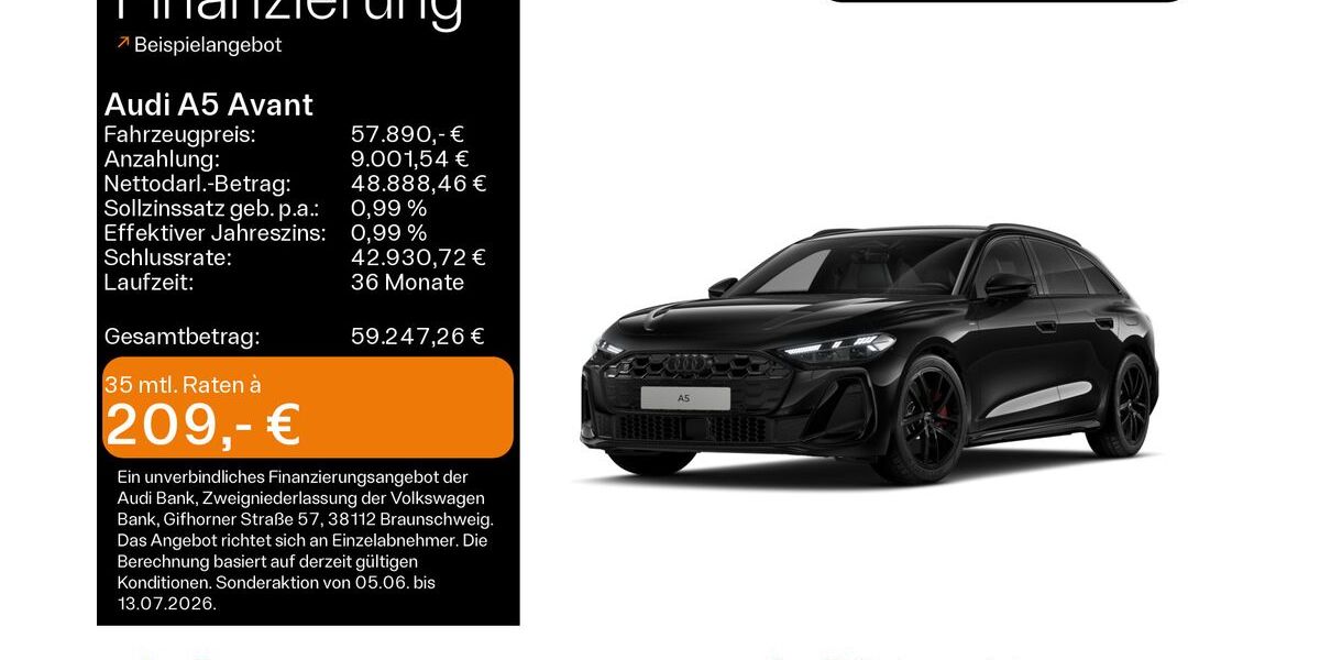 Audi A5 27.994 km 57.890 &euro; Hofheim 65719