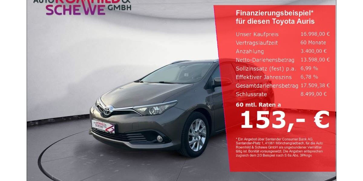 Toyota Auris 49.713 km 16.998 &euro; Dieburg 64807