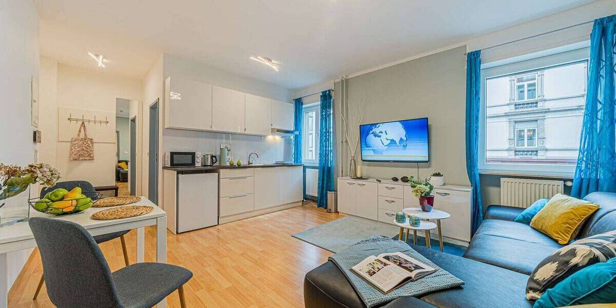 Etagenwohnung Frankfurt am Main Nordend-West - 2 Zimmer, 38 m&sup2;, 1.440&euro; | Angebot:26683315