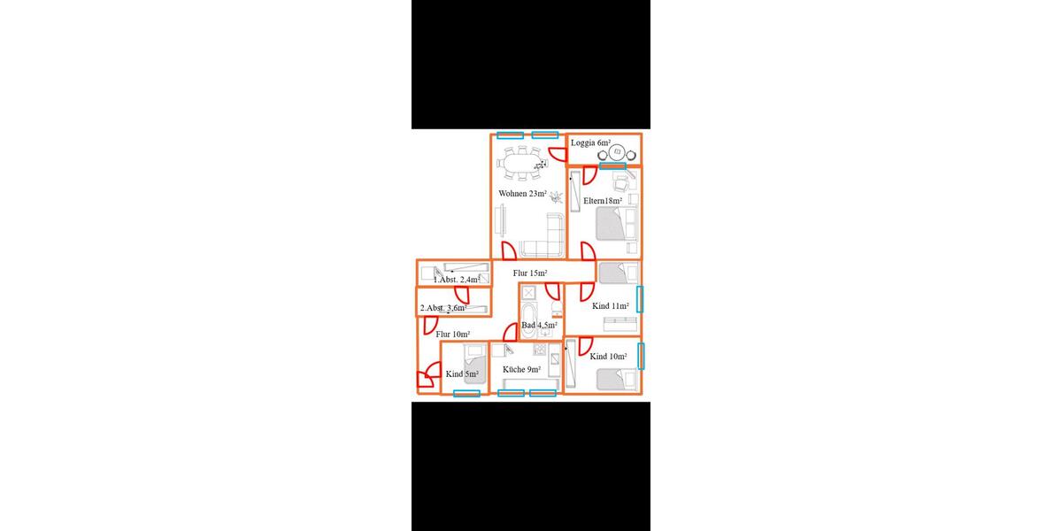 Erdgeschoßwohnung Mainaschaff - 4.5 Zimmer, 118 m&sup2;, 345.000&euro; | Angebot:26786256