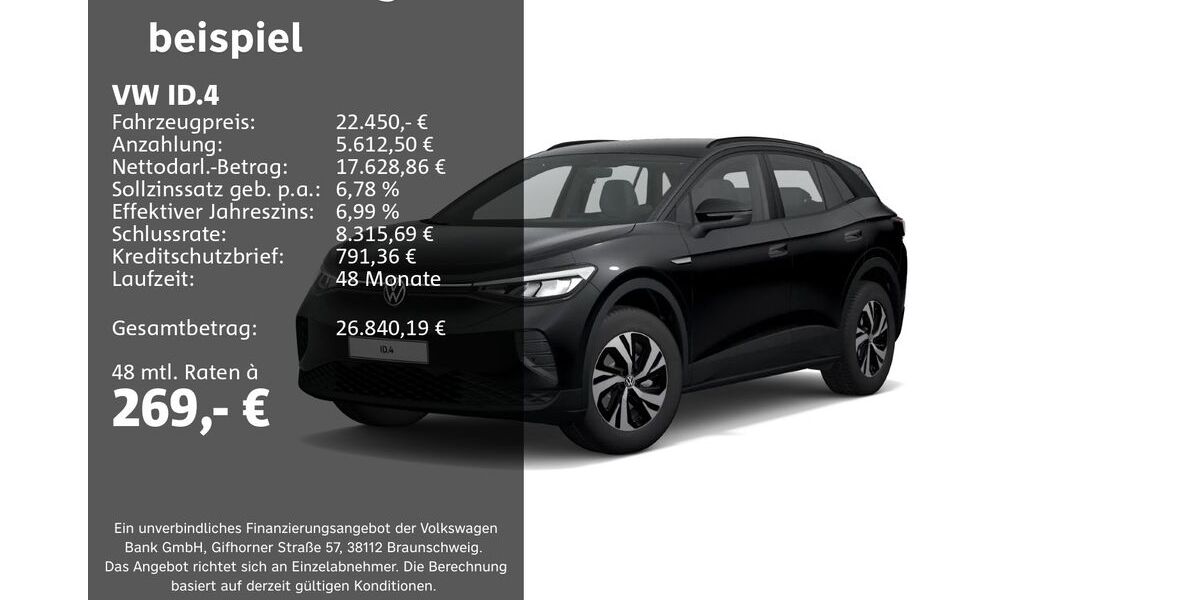 VW ID.4 32.732 km 22.450 &euro; Groß-Umstadt 64823