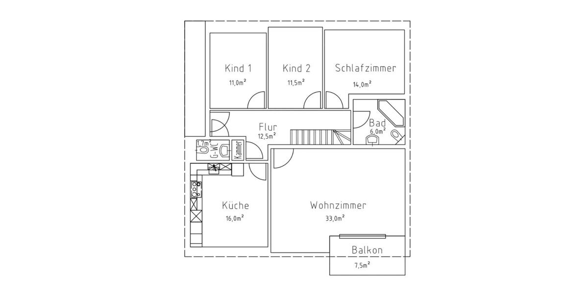 Maisonettenwohnung Hanau Groß-Steinheim - 6 Zimmer, 163 m&sup2;, 429.000&euro; | Angebot:27256537