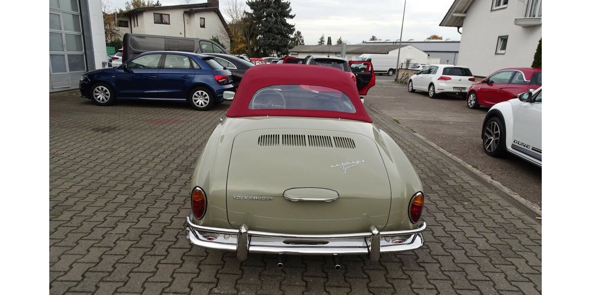 VW Karmann Ghia Cabrio vollständig restauriert 1.200 km 63.900 &euro; Rodgau 63110