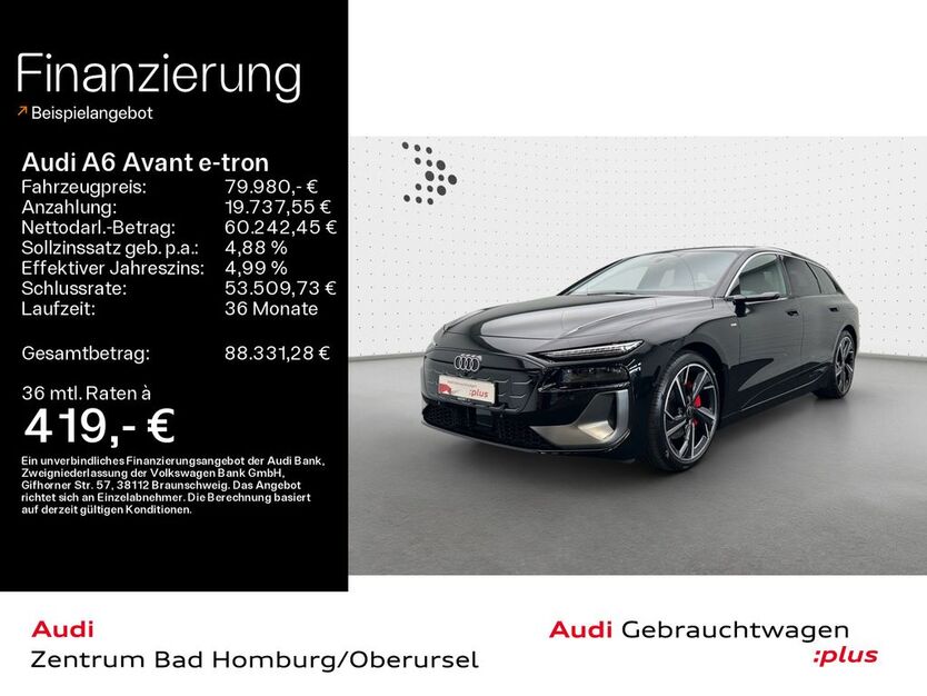 Audi A6 e-tron 5.029 km 79.980 € Oberursel 61440