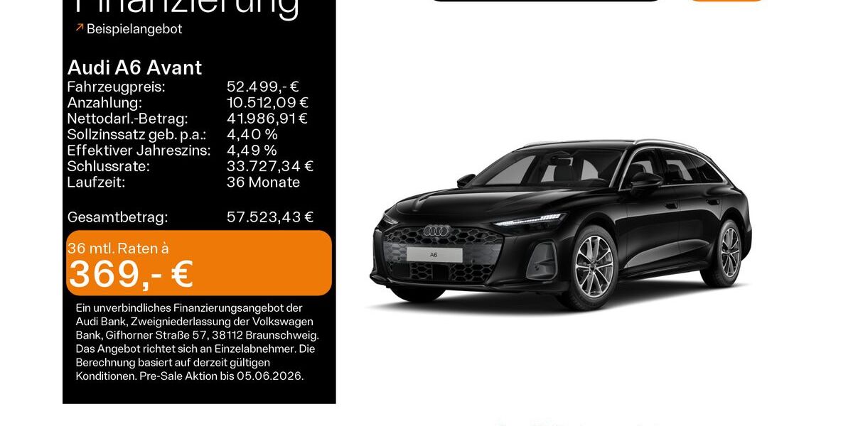 Audi A6 29.200 km 49.849 &euro; Mühlheim 63165