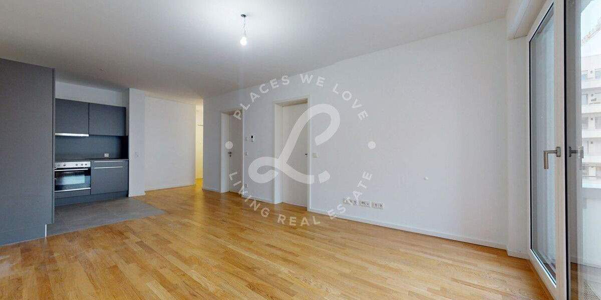 Neubau-Erstbezug - 2-Zimmerwohnung mit EBK, Balkon & Tiefgarage 2 zimmer