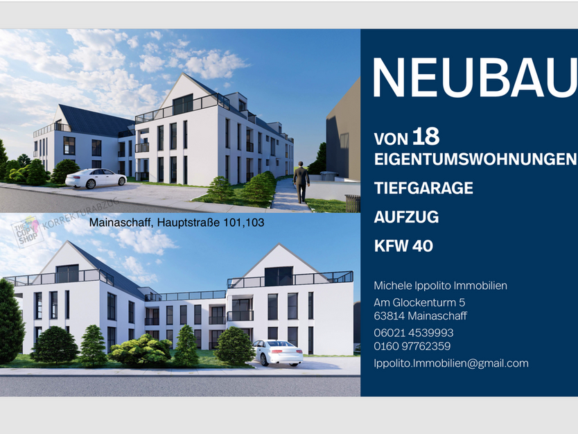 Wohnung zum Kaufen in Mainaschaff 425.000 € 88.89 m²