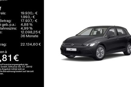 VW Golf 40.775 km 19.930 € Kelkheim 65779