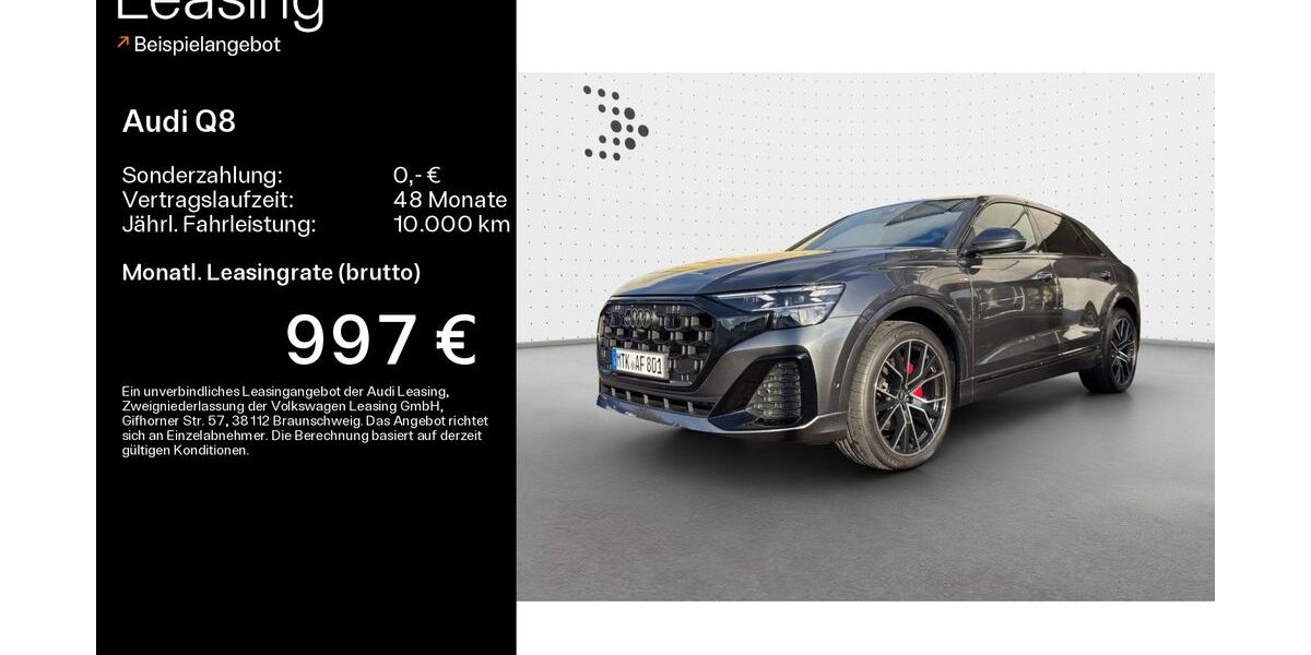 Audi Q8 4.500 km 97.990 &euro; Hofheim 65719