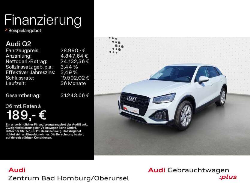 Audi Q2 27.454 km 28.980 € Oberursel 61440