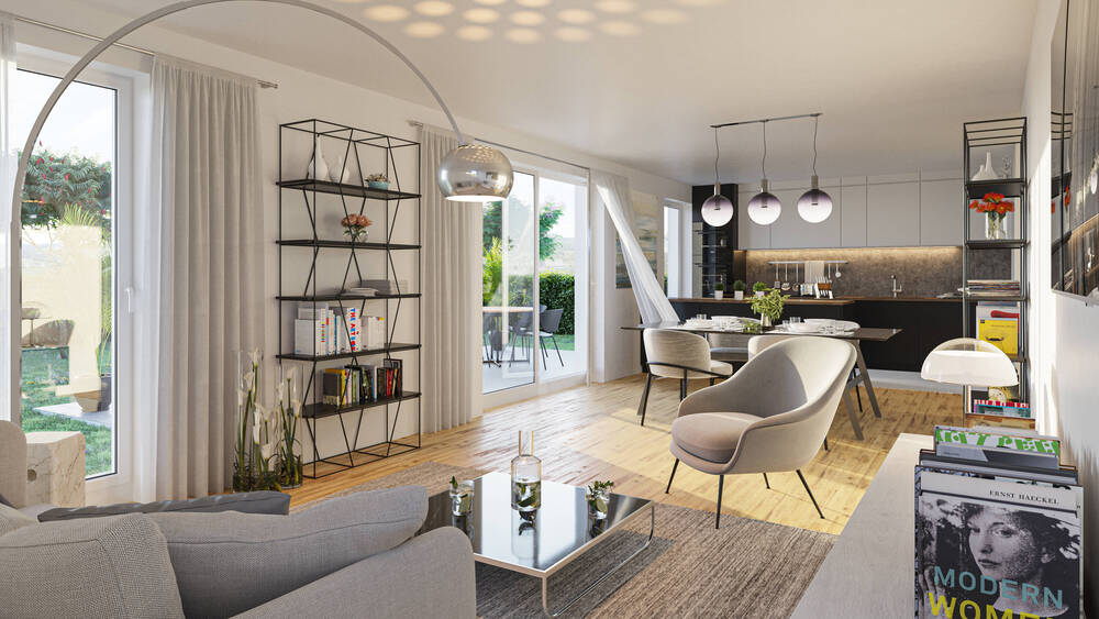 5 Zimmer mit Duschbad, KfW-40 & QNG-Zertifizierung 5 zimmer