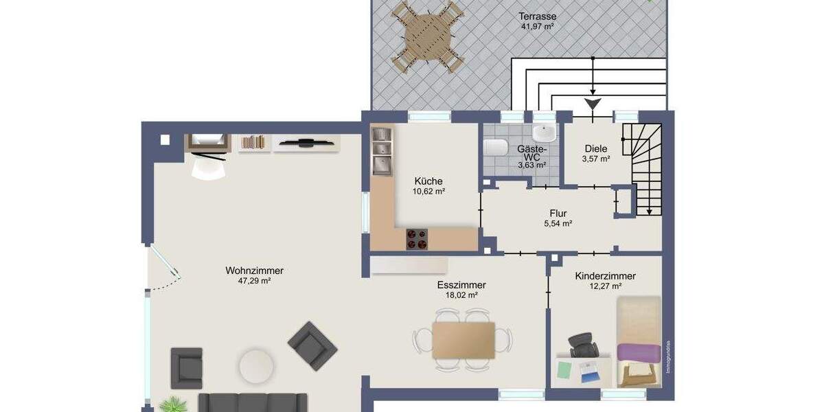 Doppelhaushälfte Offenbach am Main Bieberer Berg - 6 Zimmer, 163 m&sup2;, 690.000&euro; | Angebot:25705199