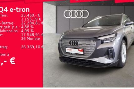 Audi Q4 e-tron 46.771 km 23.450 € Frankfurt am Main 60314