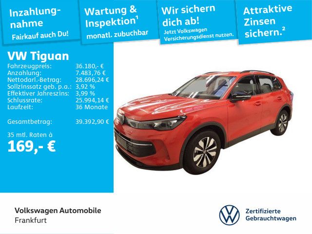 VW Tiguan 13.094 km 36.180 &euro; Frankfurt 60326