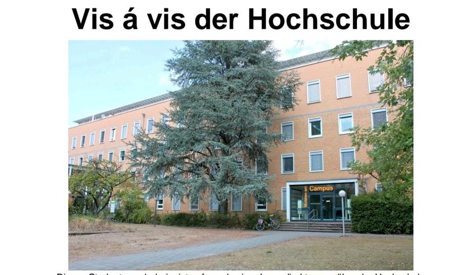 Studentenapartment in direkter Uninähe Einzimmerwohnung Darmstadt 1 zimmer
