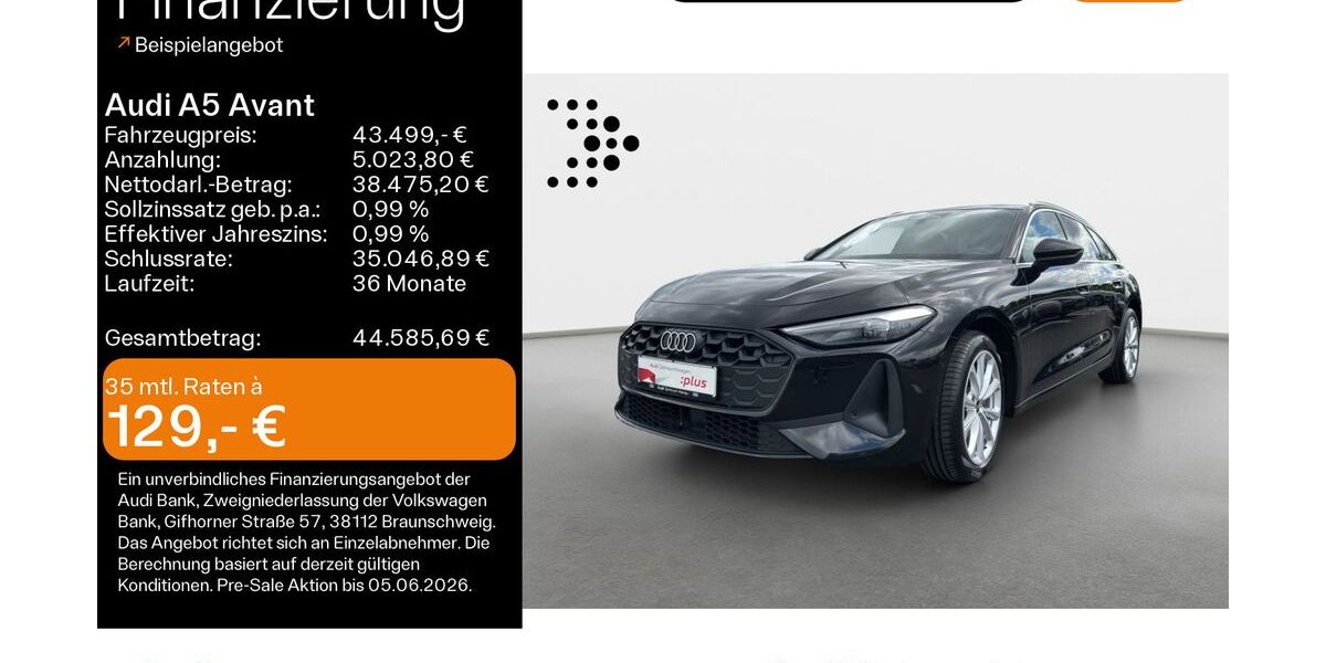 Audi A5 24.900 km 43.379 &euro; Hanau 63452