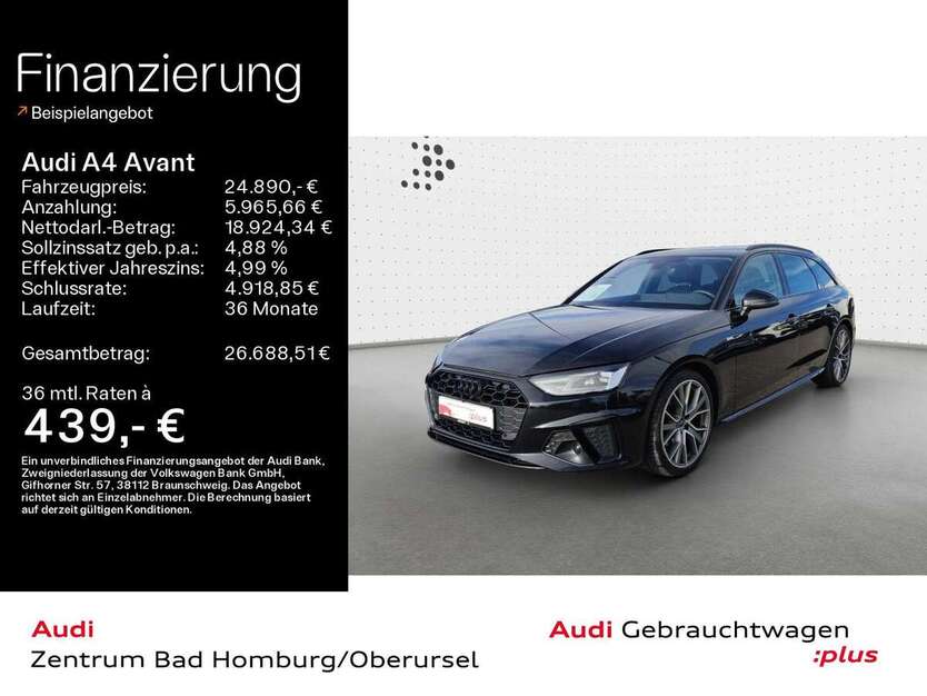 Audi A4 74.714 km 24.890 € Oberursel 61440