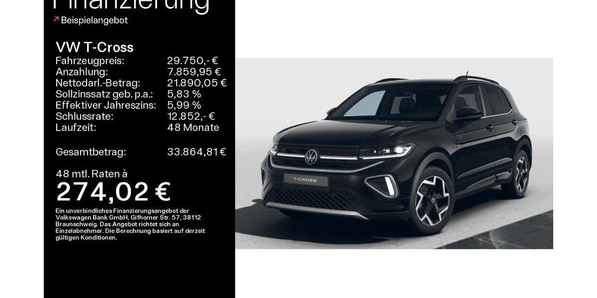 VW T-Cross 2.900 km 29.500 &euro; Mühlheim 63165