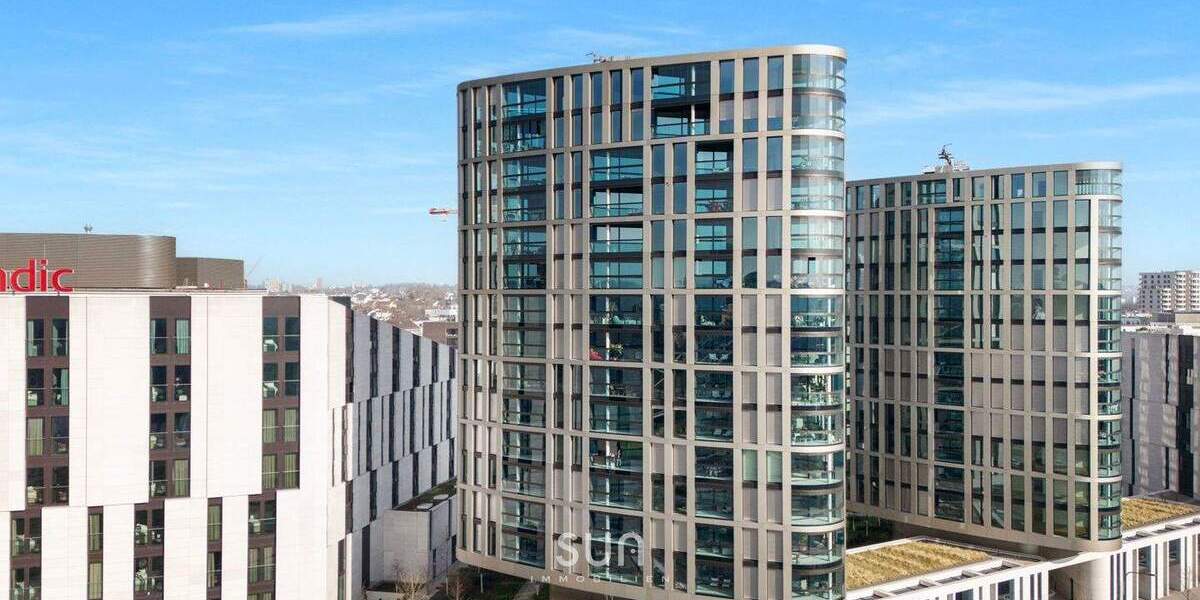 Etagenwohnung Frankfurt am Main Ostend - 2 Zimmer, 64 m&sup2;, 1.790&euro; | Angebot:25737615