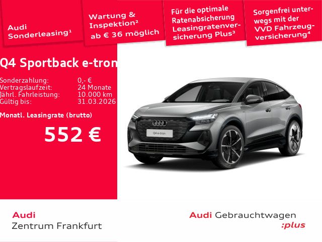 Audi Q4 e-tron 11.619 km 50.450 &euro; Frankfurt am Main 60314