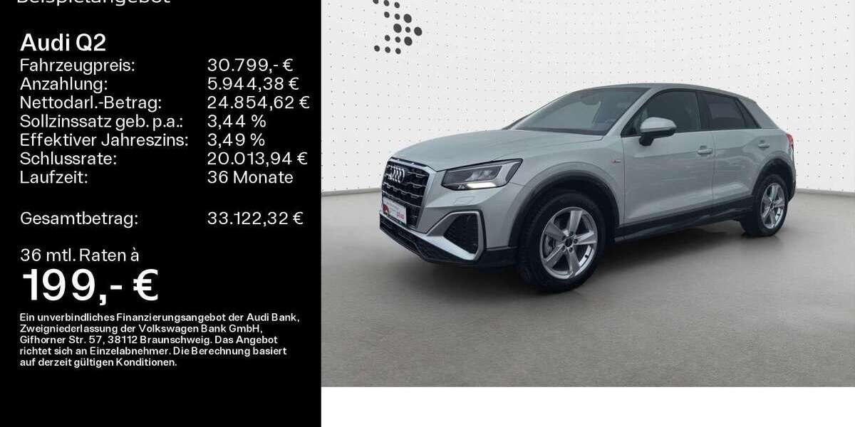 Audi Q2 11.700 km 30.799 &euro; Hanau 63452