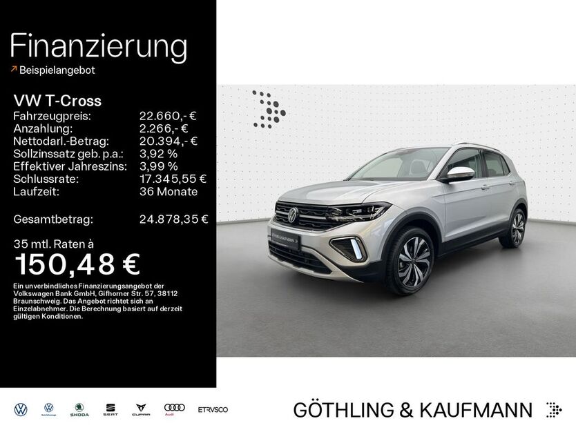 VW T-Cross 17.309 km 22.660 € Kelkheim 65779