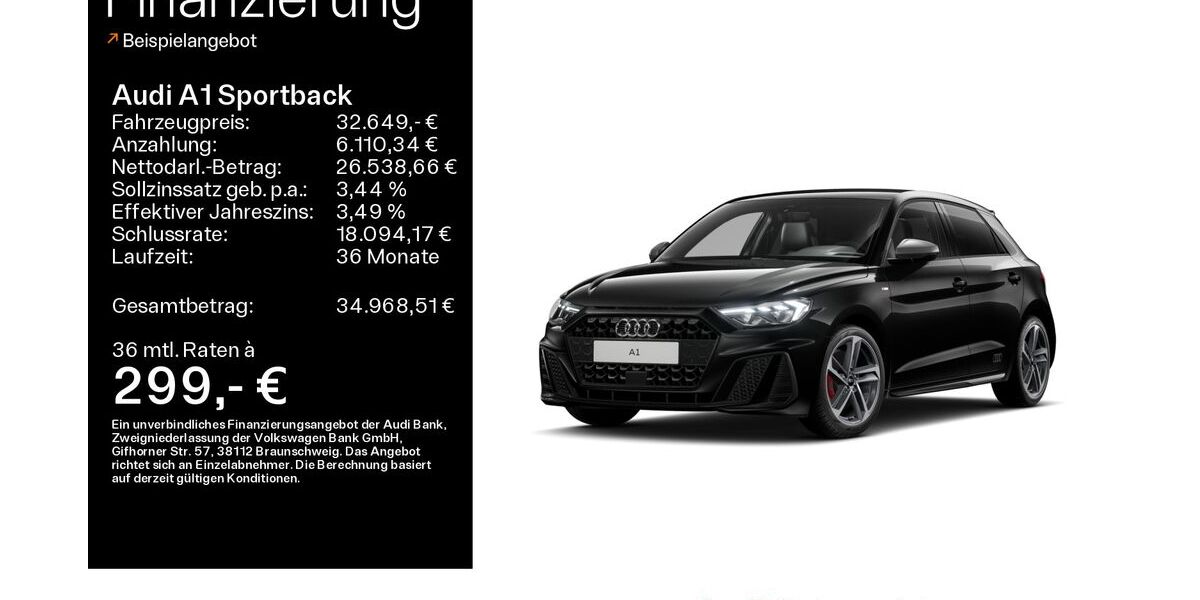 Audi A1 7.300 km 32.199 &euro; Mühlheim 63165