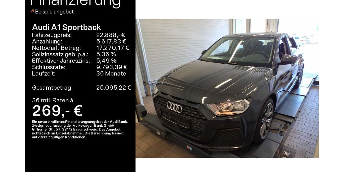 Audi A1 14.900 km 22.888 &euro; Mühlheim 63165