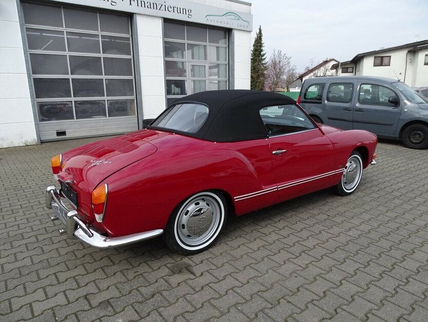 Karmann Ghia Cabrio vollständig restauriert