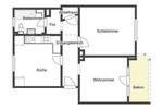Etagenwohnung Rüsselsheim am Main Rüsselsheim - 2 Zimmer, 58 m&sup2;, 165.000&euro; | Angebot:26841835
