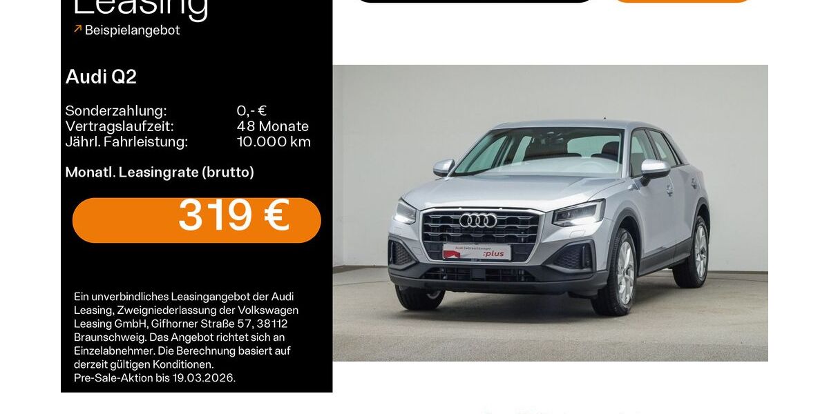 Audi Q2 18.400 km 31.499 &euro; Mühlheim 63165