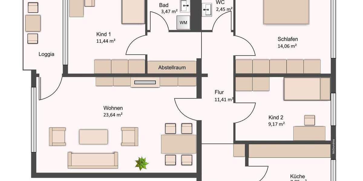 Ihr neues Zuhause in Darmstadt-Kranichstein - 3,5 Zimmer-Wohnung 3 zimmer