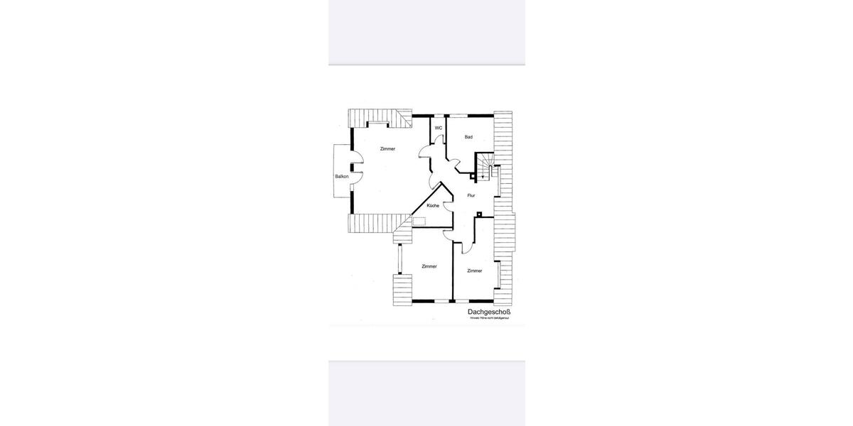 Dachgeschoßwohnung Dreieich - 3 Zimmer, 110 m&sup2;, 1.290&euro; | Angebot:26198781