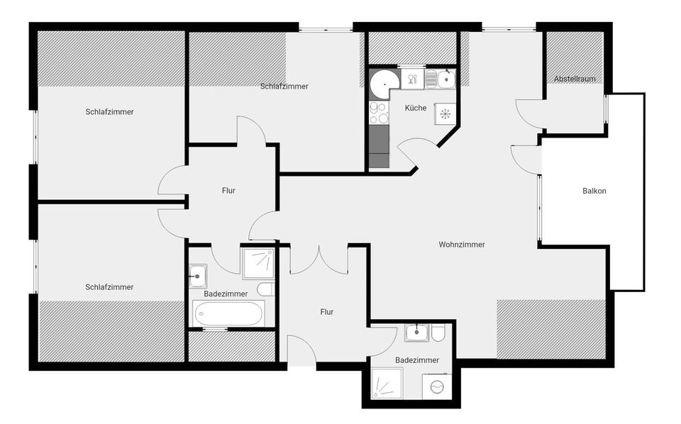 Geräumige 4-Zimmer-Dachgeschosswohnung in Schöneck-Oberdorfelden 4 zimmer