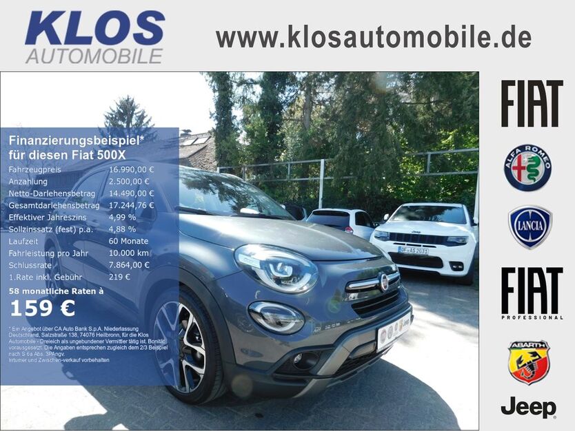 Fiat 500X 39.251 km 16.990 € Dreieich 63303