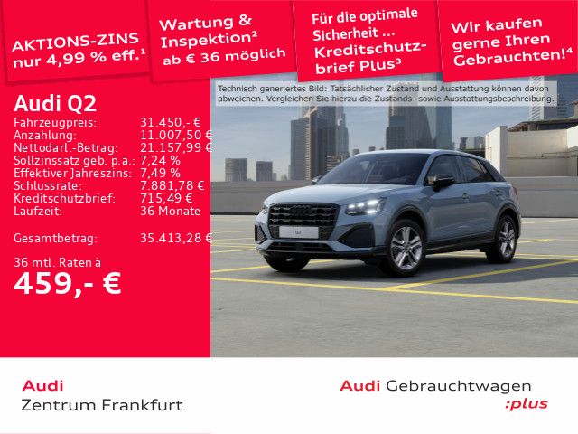 Audi Q2 5.636 km 31.450 € Frankfurt am Main 60314