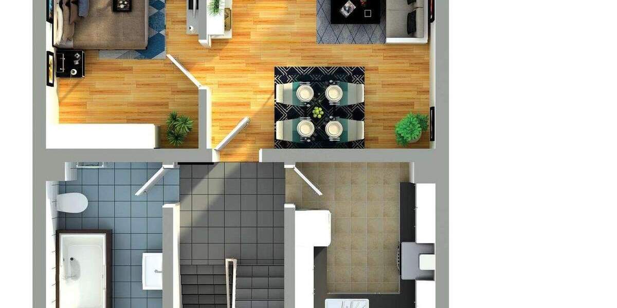 Doppelhaushälfte Roßdorf - 4 Zimmer, 84 m&sup2;, 199.000&euro; | Angebot:25677955