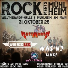 Rock meets Mühlheim am Main 31.10.2025 Willy Brandt Halle