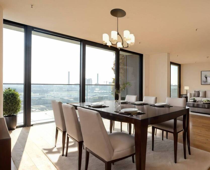 EDEN Erstbezug! Spektakuläre Fünf-Zimmer-Wohnung mit grandiosem Skylineblick 5 zimmer