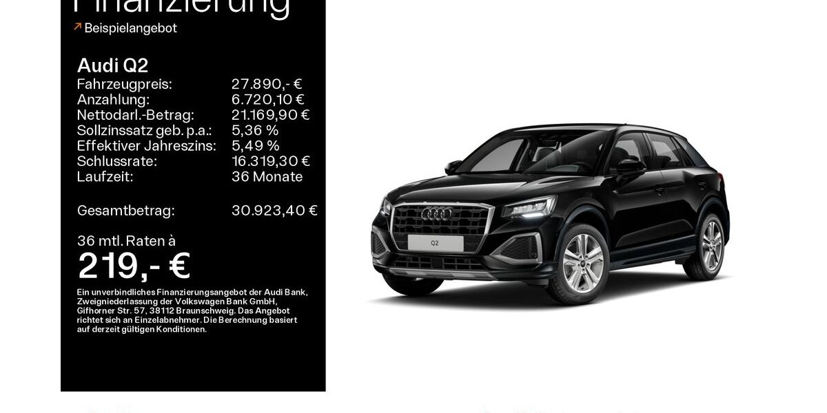 Audi Q2 31.224 km 27.890 &euro; Oberursel 61440