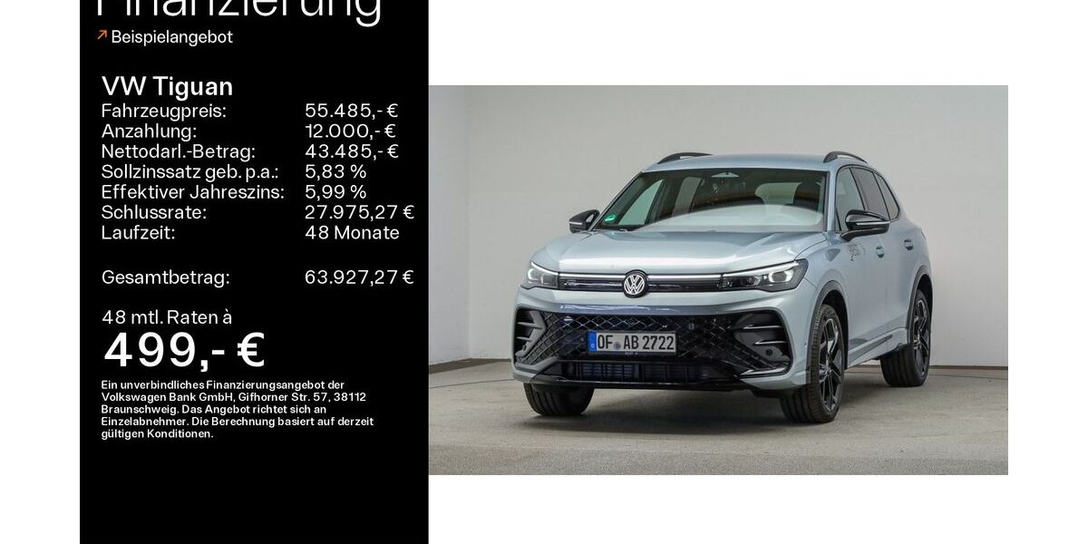 VW Tiguan 4.900 km 53.985 &euro; Mühlheim 63165