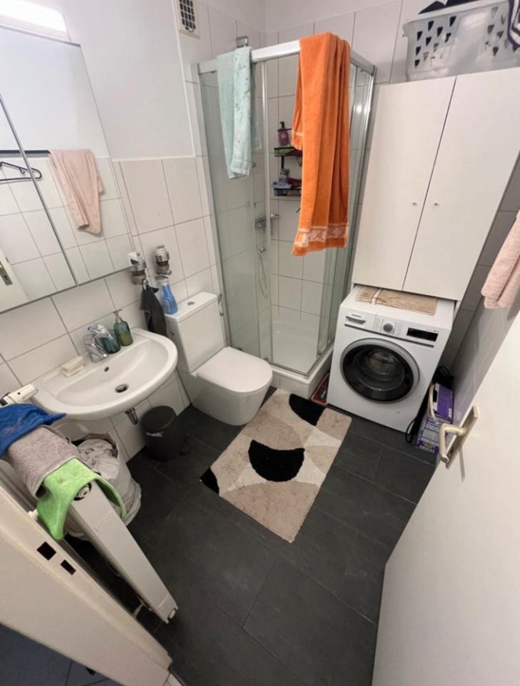 1 Zimmerwohnung in Frankfurt Oberrad mit Balkon und Keller