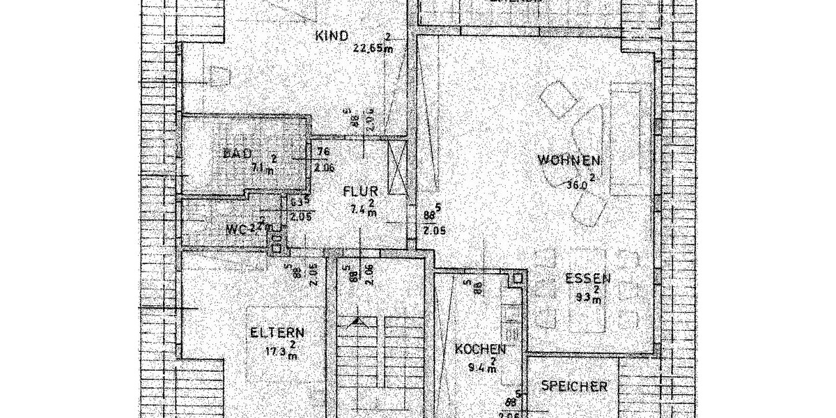 albero:) Kleine Wohneinheit - großzügiger Schnitt - Dachgeschoßwohnung Mainhausen Zellhausen | Angebot:26882469