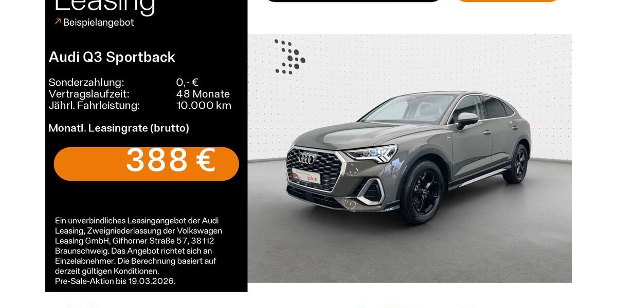 Audi Q3 9.988 km 39.890 &euro; Oberursel 61440
