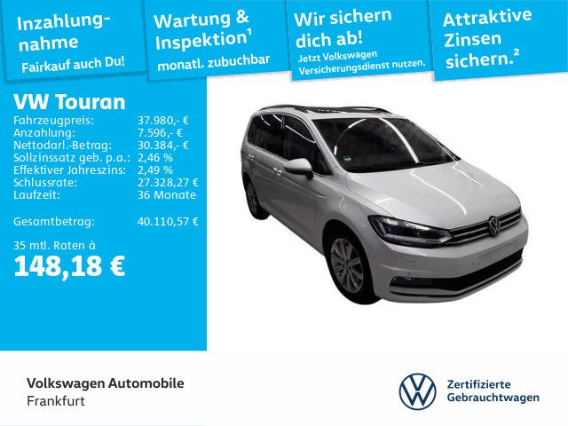 VW Touran 21.964 km 36.850 &euro; Frankfurt 60326