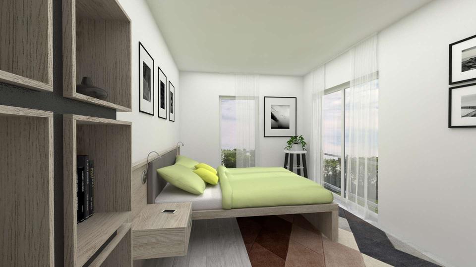 WOW 4 Zi. Traum Wohnung Neubau mit Balkon in Top Wohnlage Bieber Nord 4 zimmer