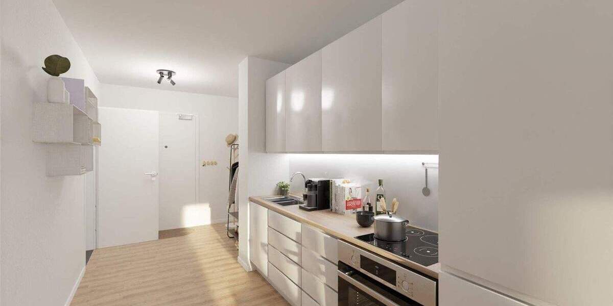 Barrierefreie Eigentumswohnung mit Terrasse und elektrischen Rollläden 1 zimmer